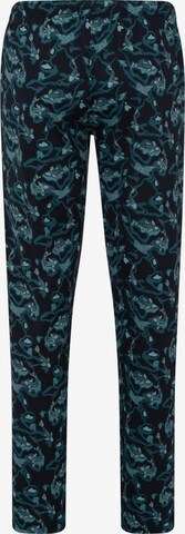 Hanro Pajama Pants ' Night & Day ' in Blue
