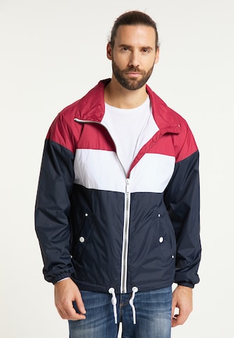 DreiMaster Maritim Between-season jacket in Blue: front