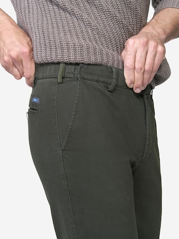 Regular Pantalon chino 'Oslo 2-3616' MEYER en vert