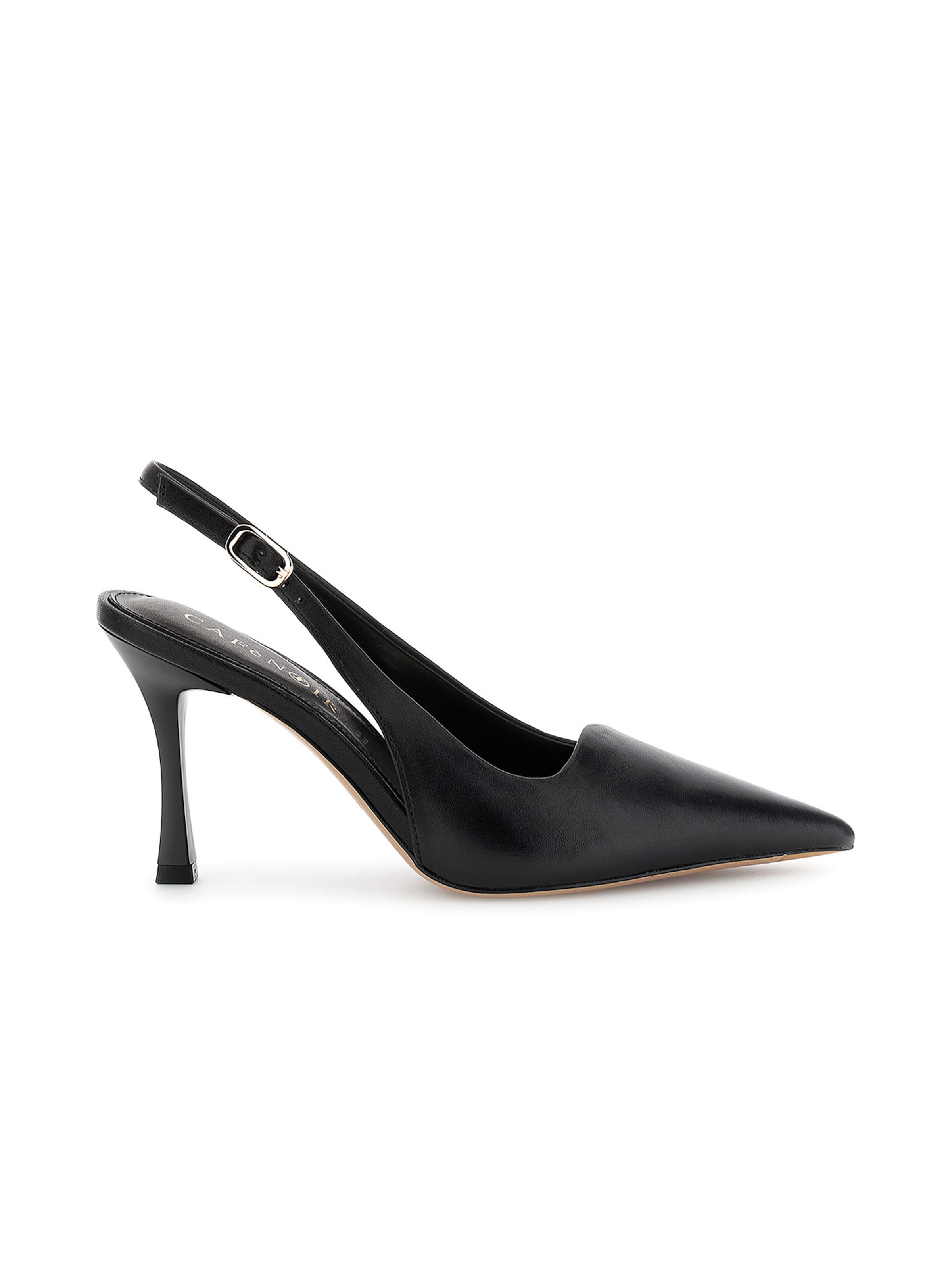 CAFè NOIR Slingpumps in Zwart: voorkant