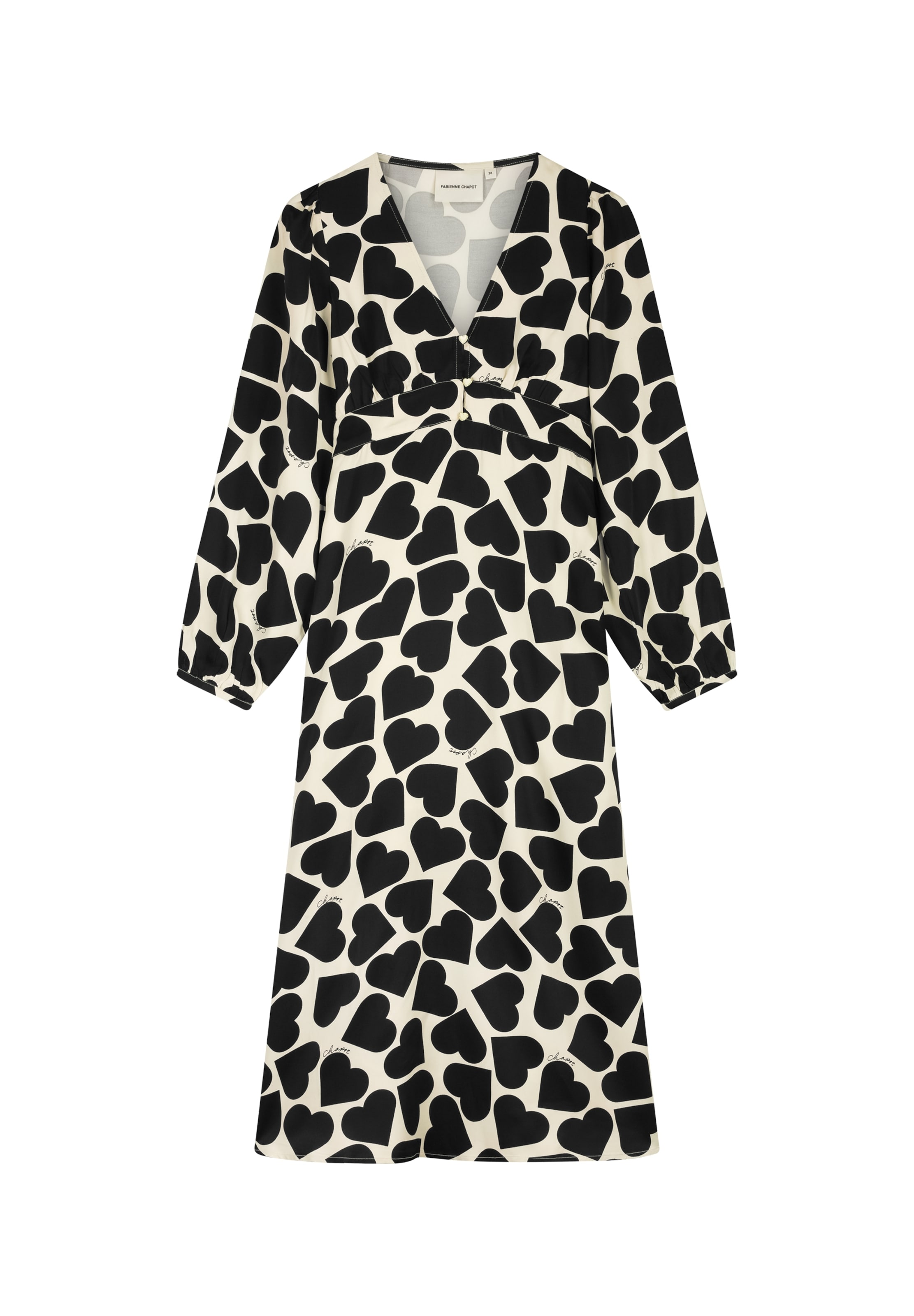 Fabienne Chapot Dress in White: front