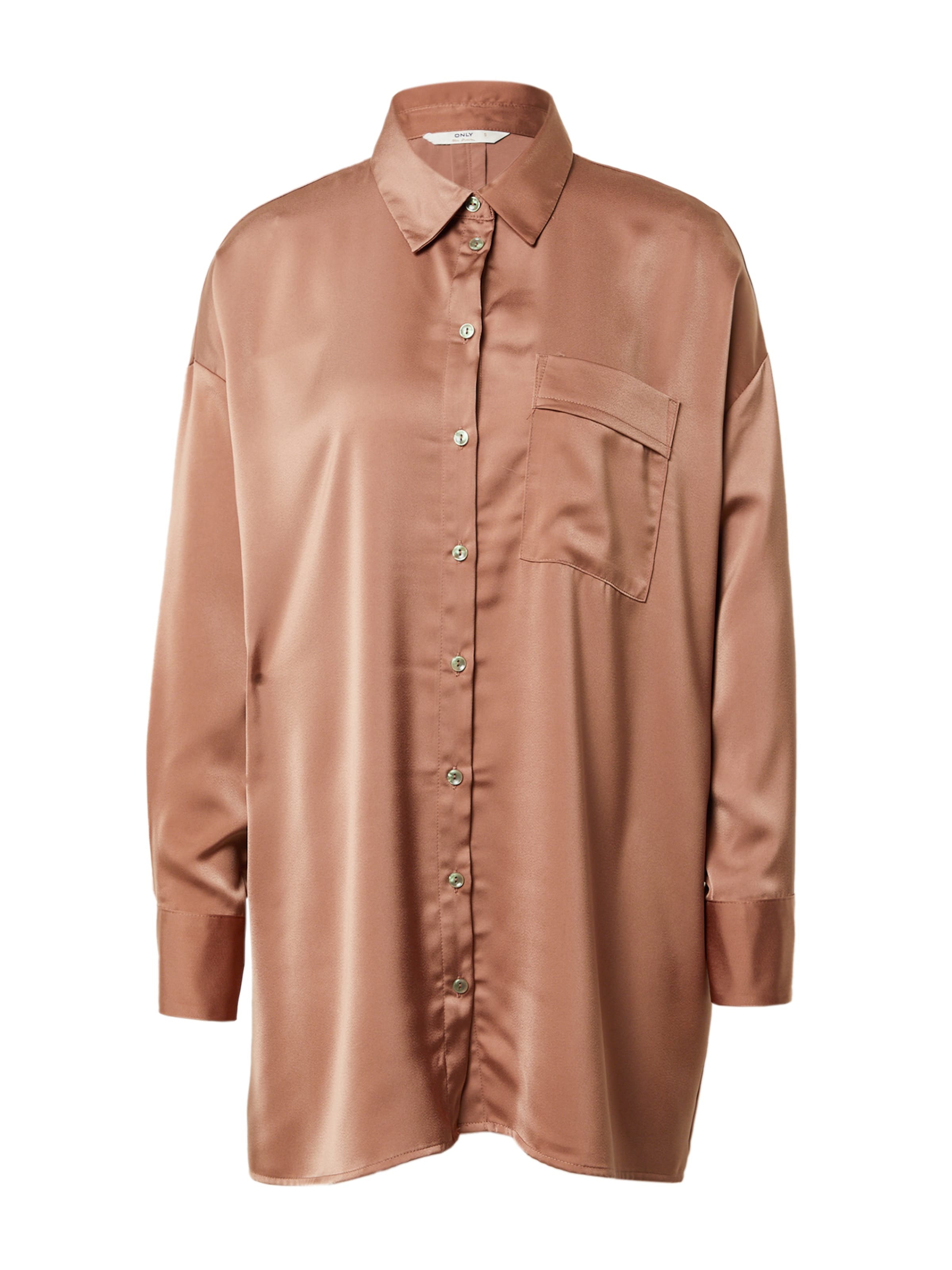 ONLY - Blusa en marrón: frente