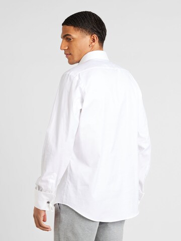BOSS Slim Fit Hemd 'H-Joe' in Weiß