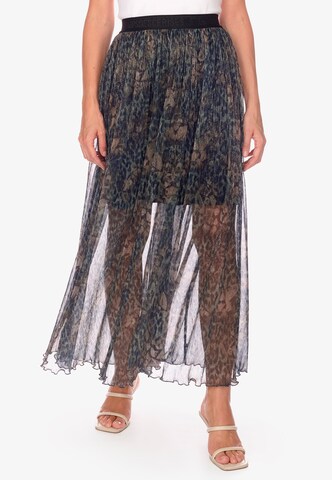 Le Temps Des Cerises Skirt in Blue: front