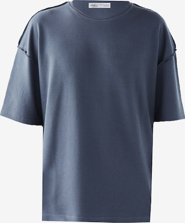 T-Shirt VAMOS CLO en bleu : devant