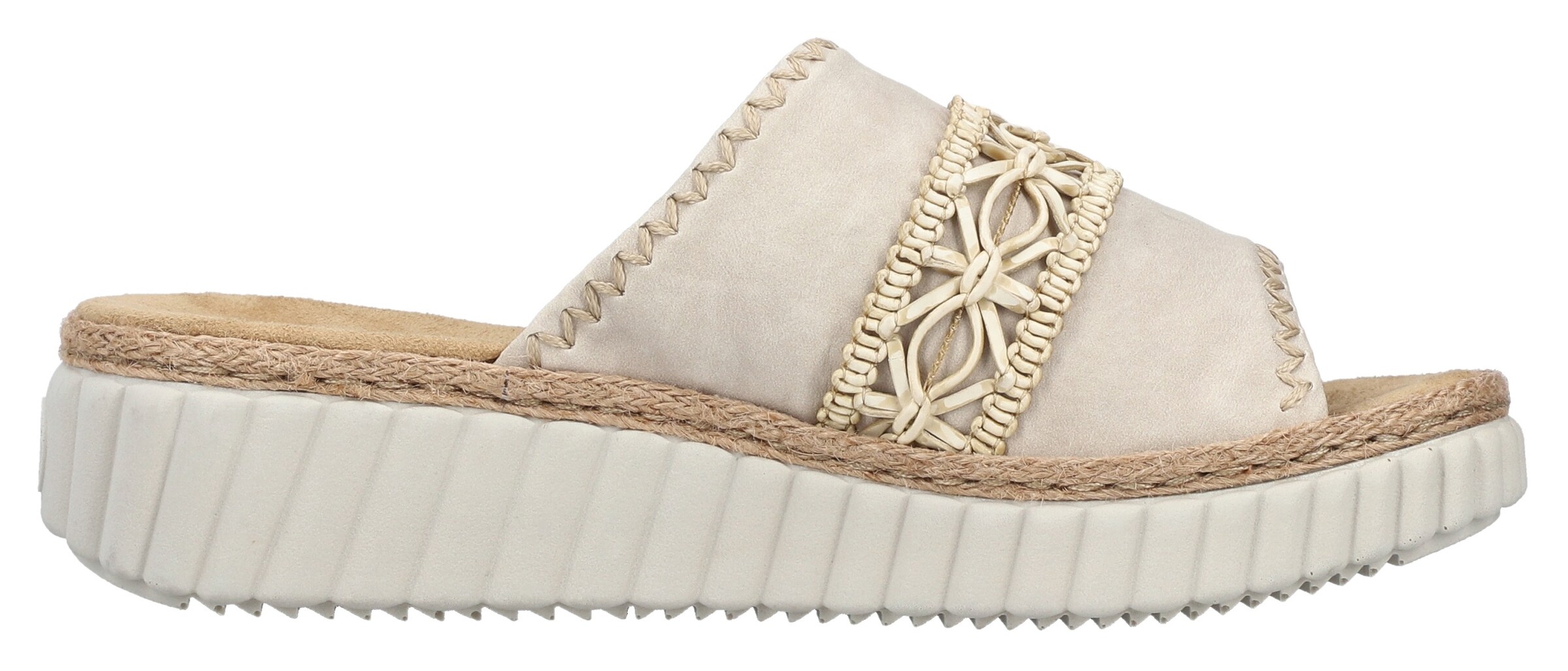 Mule Rieker en beige