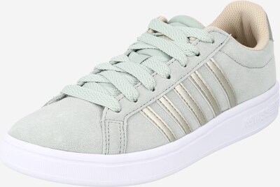 K-SWISS Niske tenisice 'Court Tiebreak' u zlatna / pastelno zelena, Pregled proizvoda