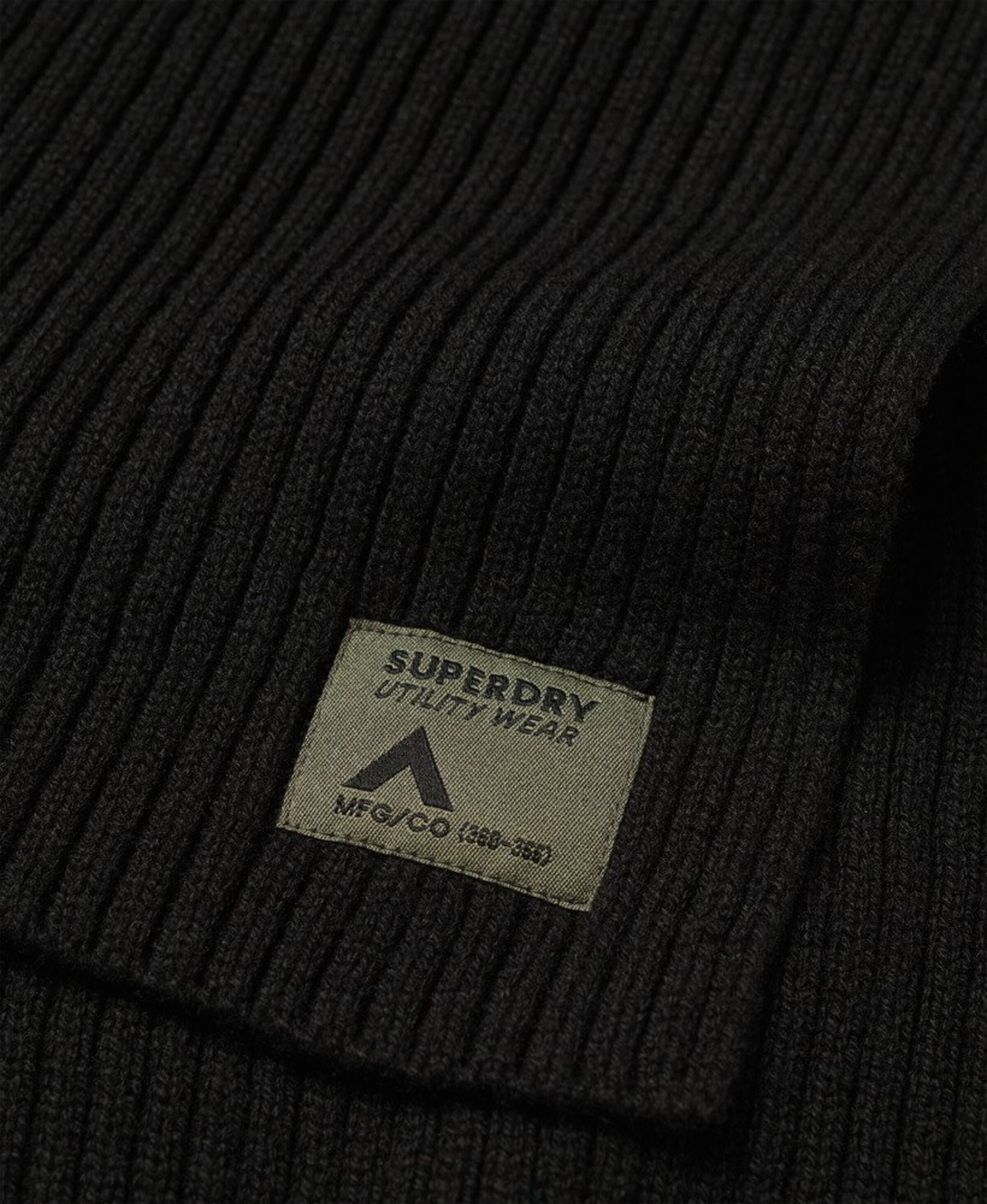 Écharpe Superdry en noir