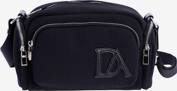 Don Algodon - Bolso de hombro 'Azure' en negro: frente