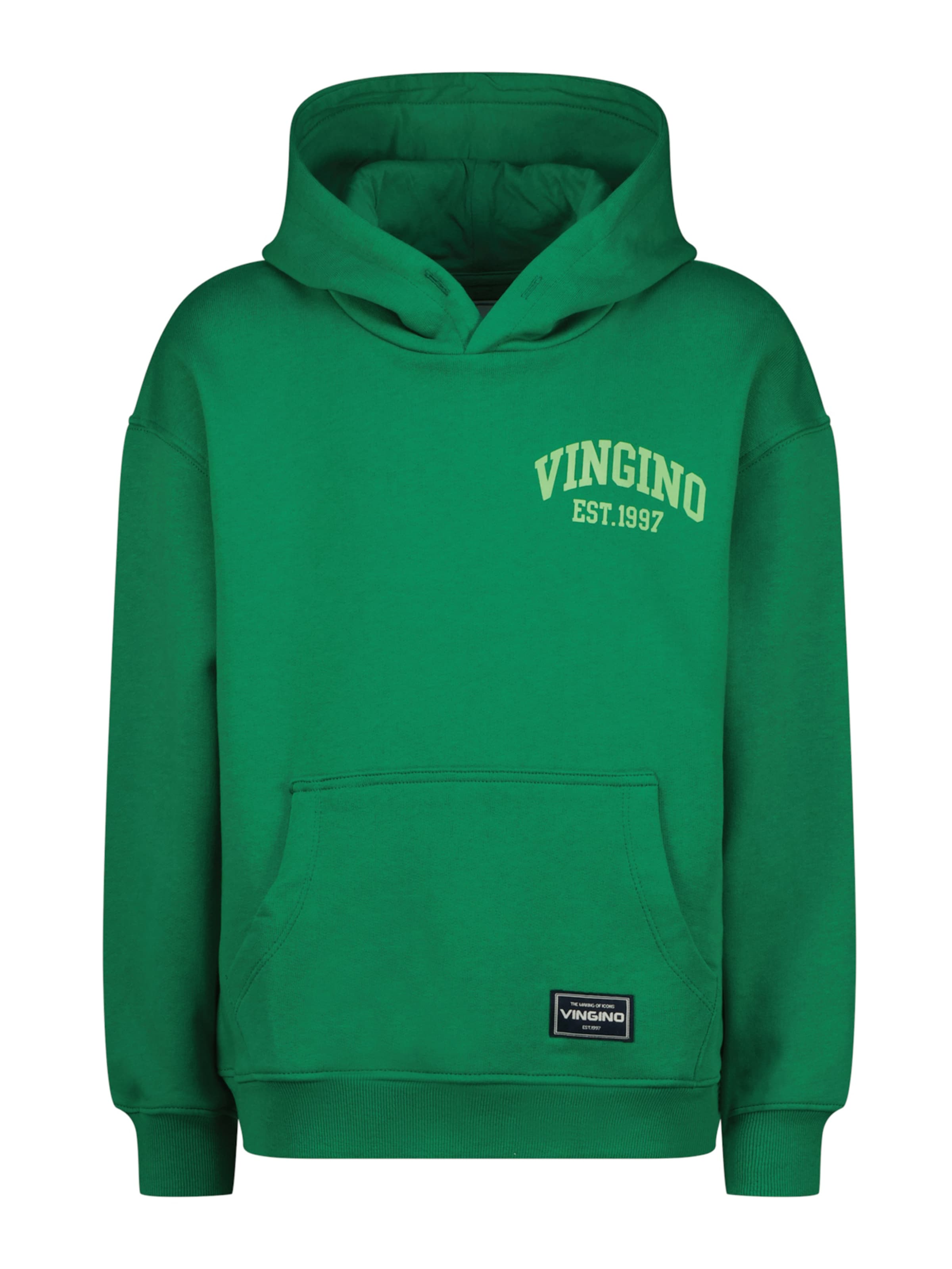 Felpa di VINGINO in verde: frontale