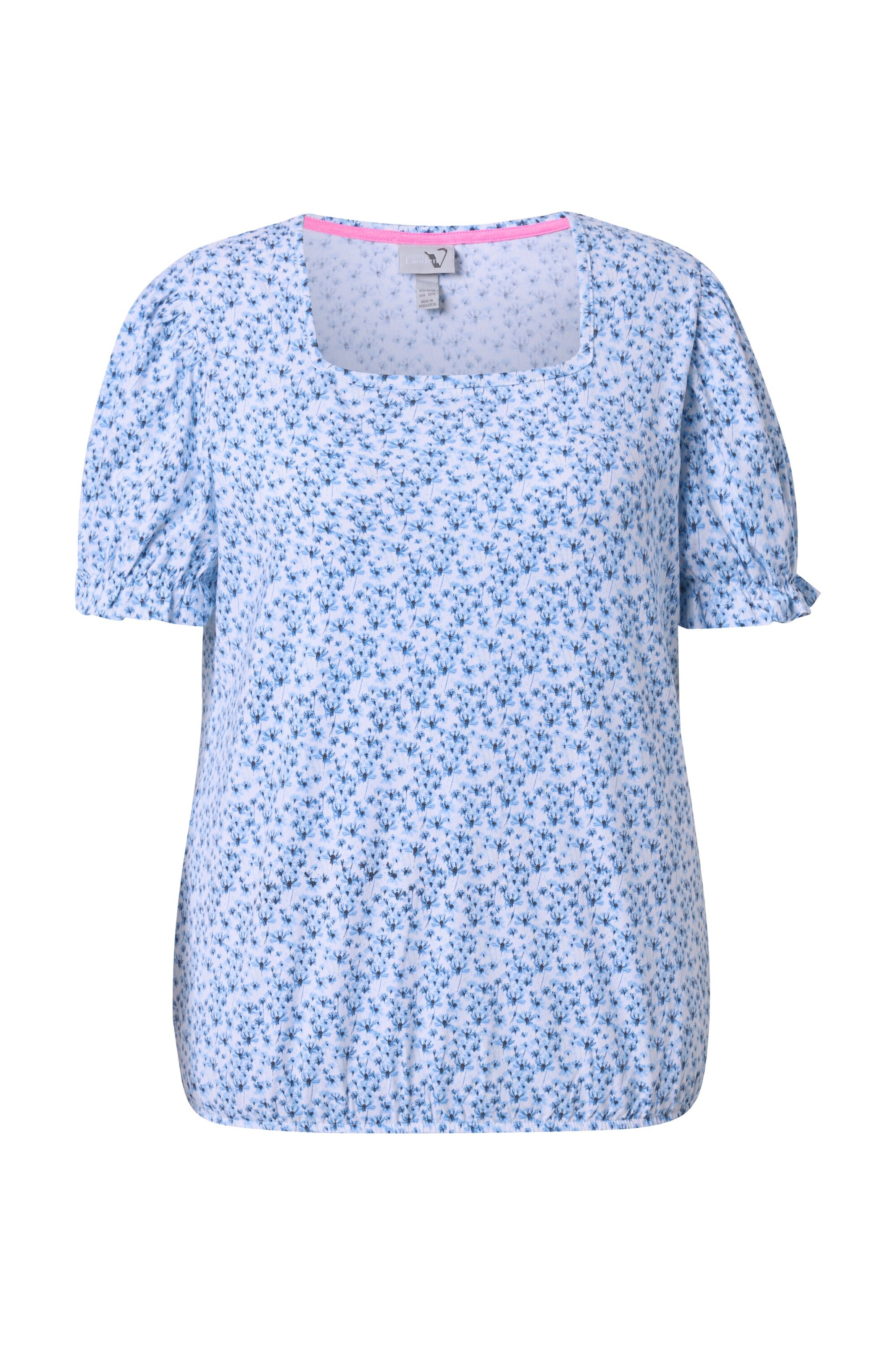 Ulla Popken Shirt in Blauw: voorkant