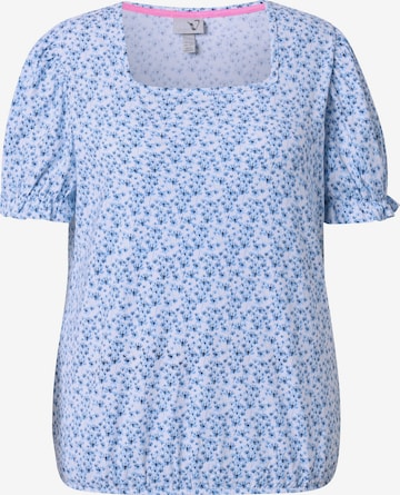 Ulla Popken Shirt in Blau: Vorderseite