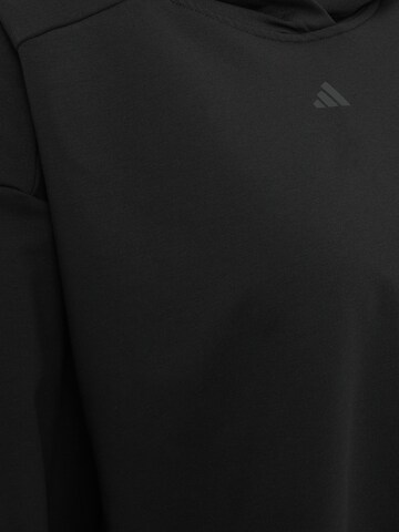 ADIDAS PERFORMANCE Αθλητική μπλούζα φούτερ 'Power' σε μαύρο