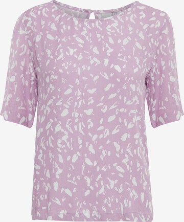 ICHI Blouse 'IHMARRAKECH' in Purple: front