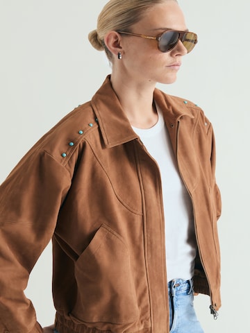 Scalpers Between-season jacket in Brown