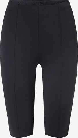 Skinny Pantalon Calvin Klein en noir : devant