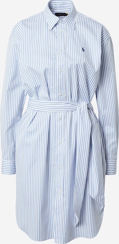 Robe-chemise Polo Ralph Lauren en bleu : devant