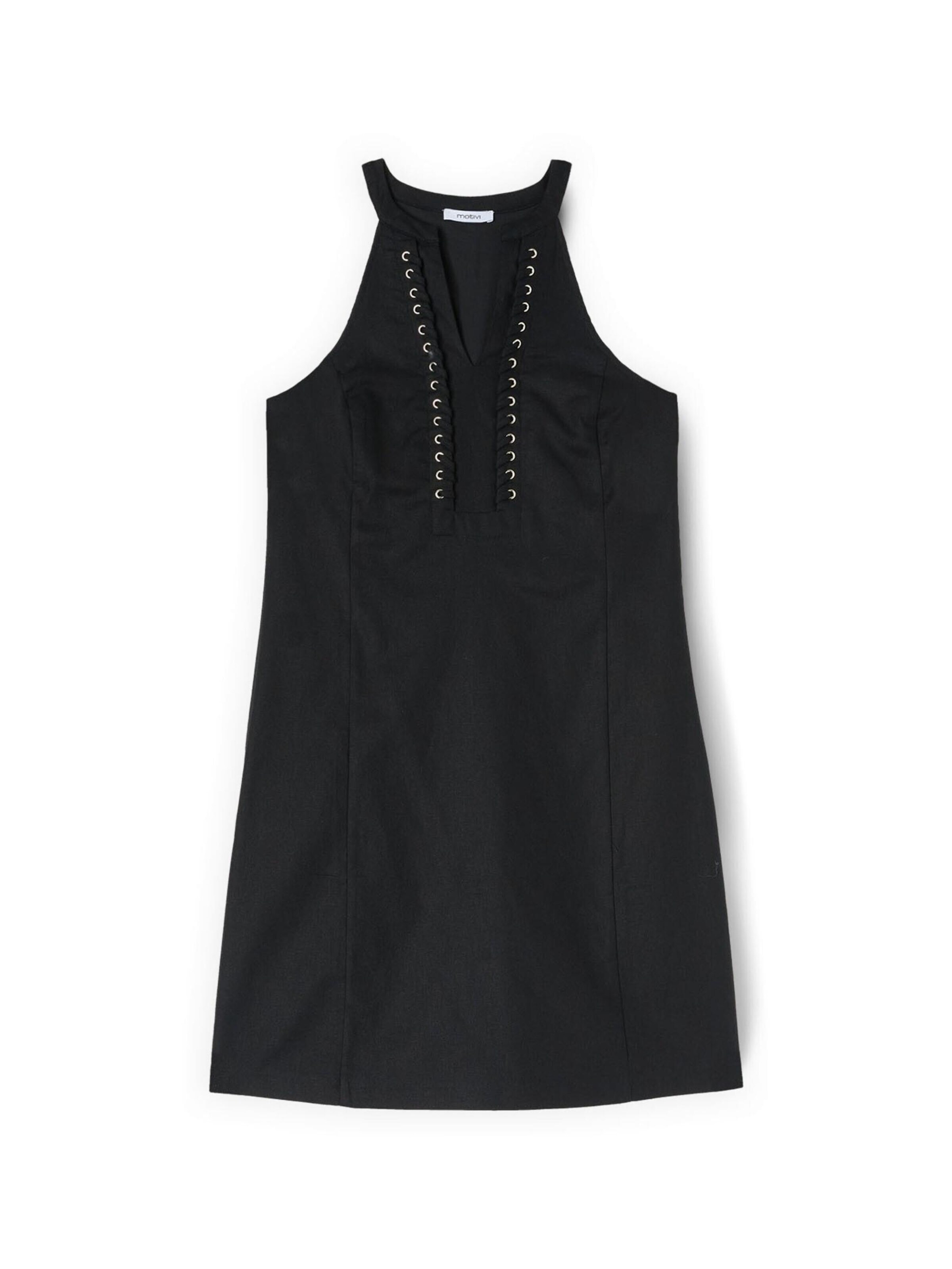 MOTIVI Dress in Black: front