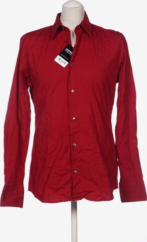 s.Oliver Button Up Shirt in M in Red: front