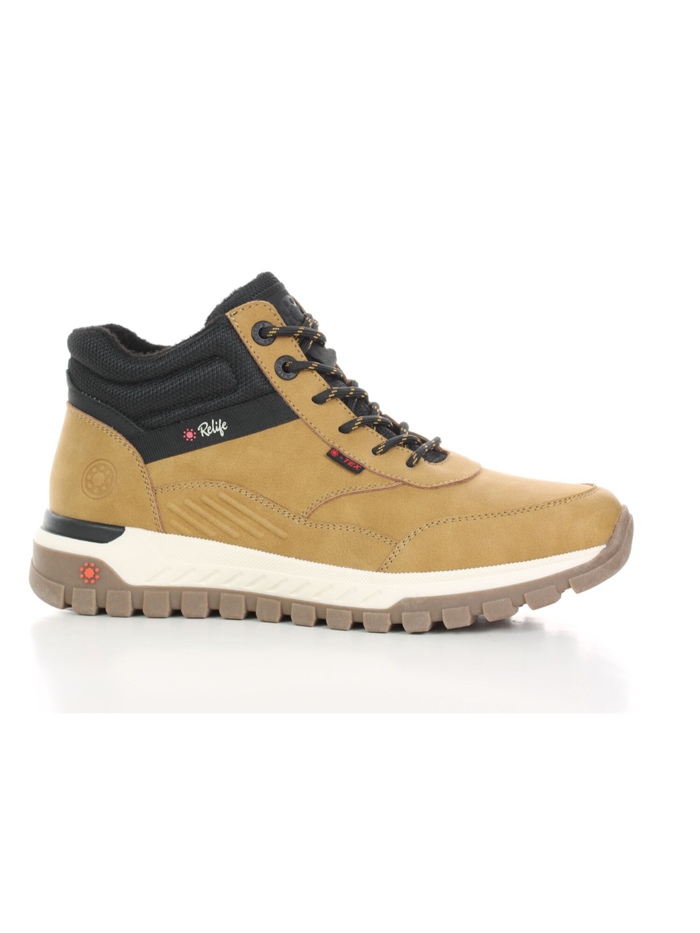 Relife Lace-up boot in Beige