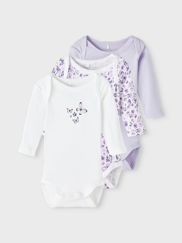 Tutina / body per bambino di NAME IT in bianco