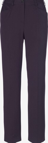 Goldner Regular Pantalon in Lila: voorkant