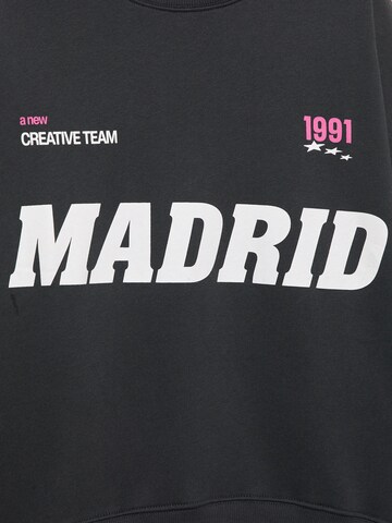 Pull&Bear Collegepaita 'MADRID' värissä harmaa