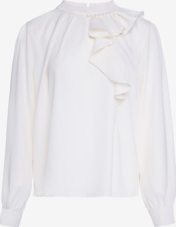 usha BLACK LABEL - Blusa en beige: frente