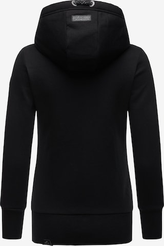 Ragwear Zip-Up Hoodie 'Neska' in Black