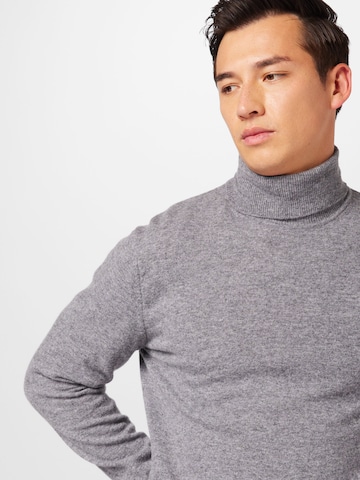 UNITED COLORS OF BENETTON Regular fit Sweater 'Ciclista' in Grey