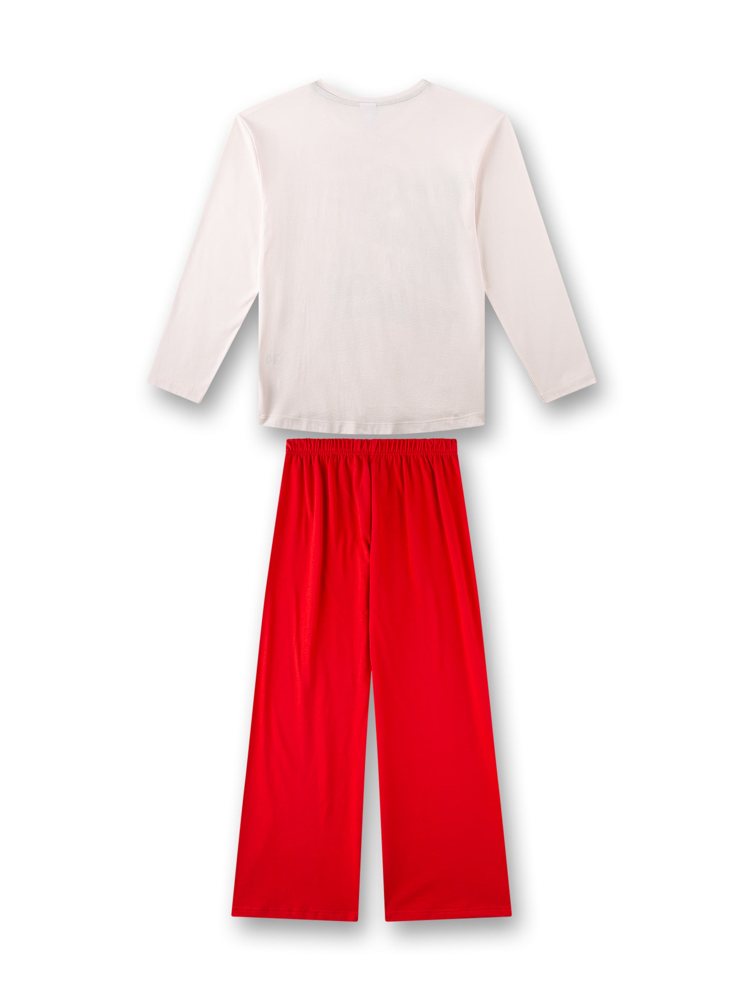 Sanetta Schlafanzug in Rot