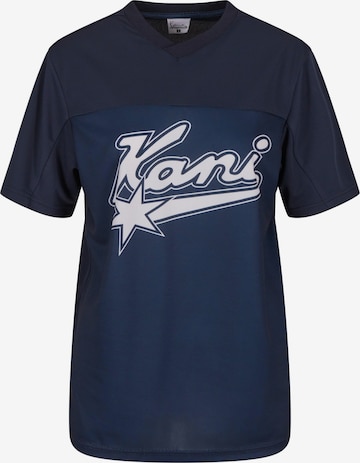mėlyna Karl Kani Marškinėliai 'Varsity Star': priekis