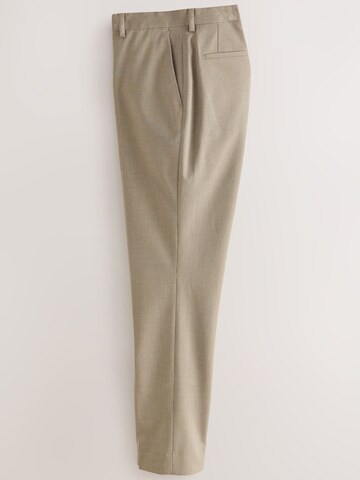 Next Slim fit Trousers with creases in Beige
