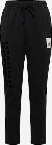 Pantalon de sport 'Lounge' ADIDAS SPORTSWEAR en gris : devant