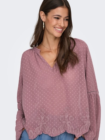 JDY Bluse 'JDYJESSIE' i lilla