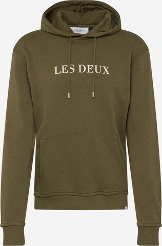 Les Deux Sweatshirt in Grün: predná strana