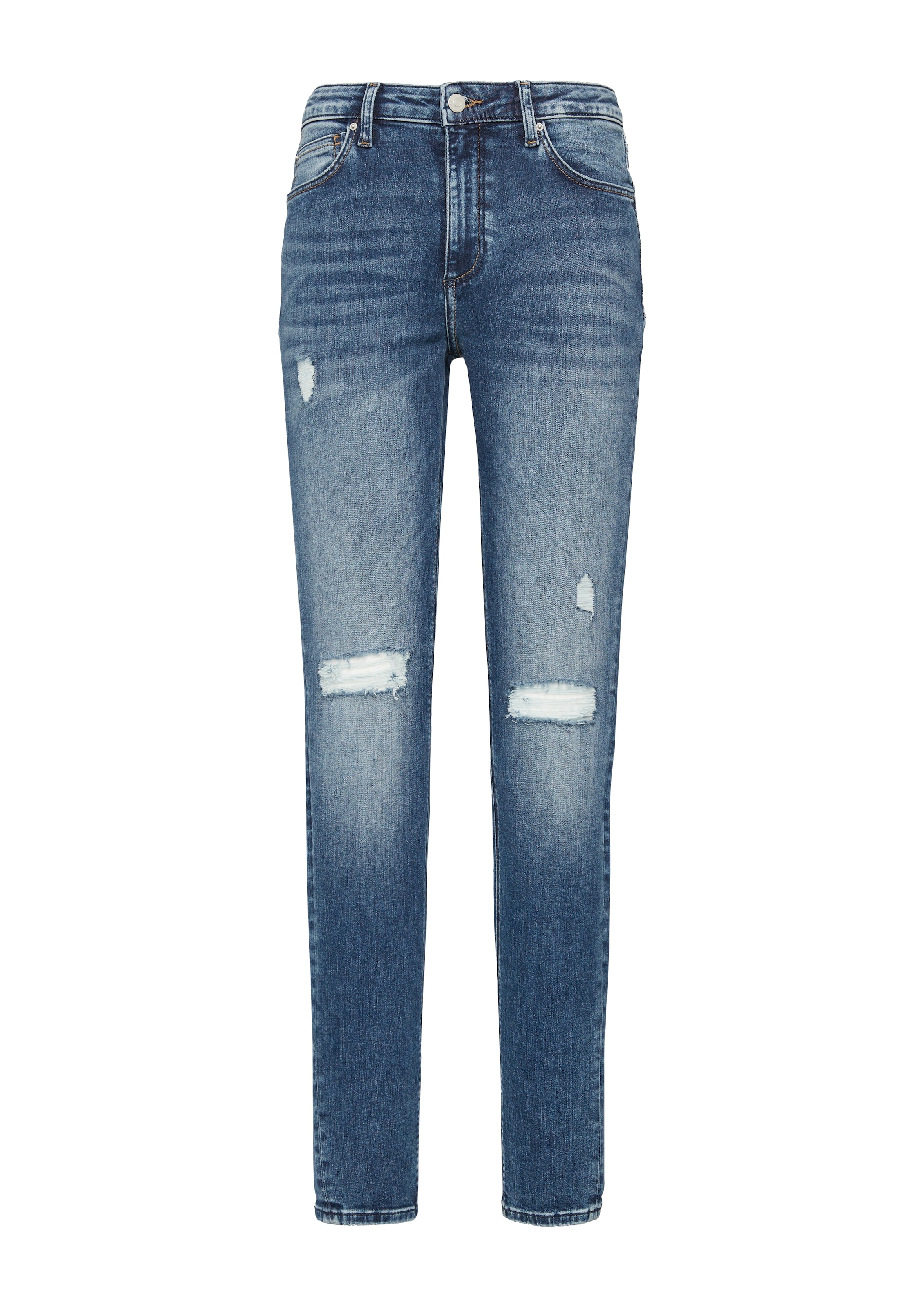 Skinny Jeans 'Sadie' di QS in blu: frontale