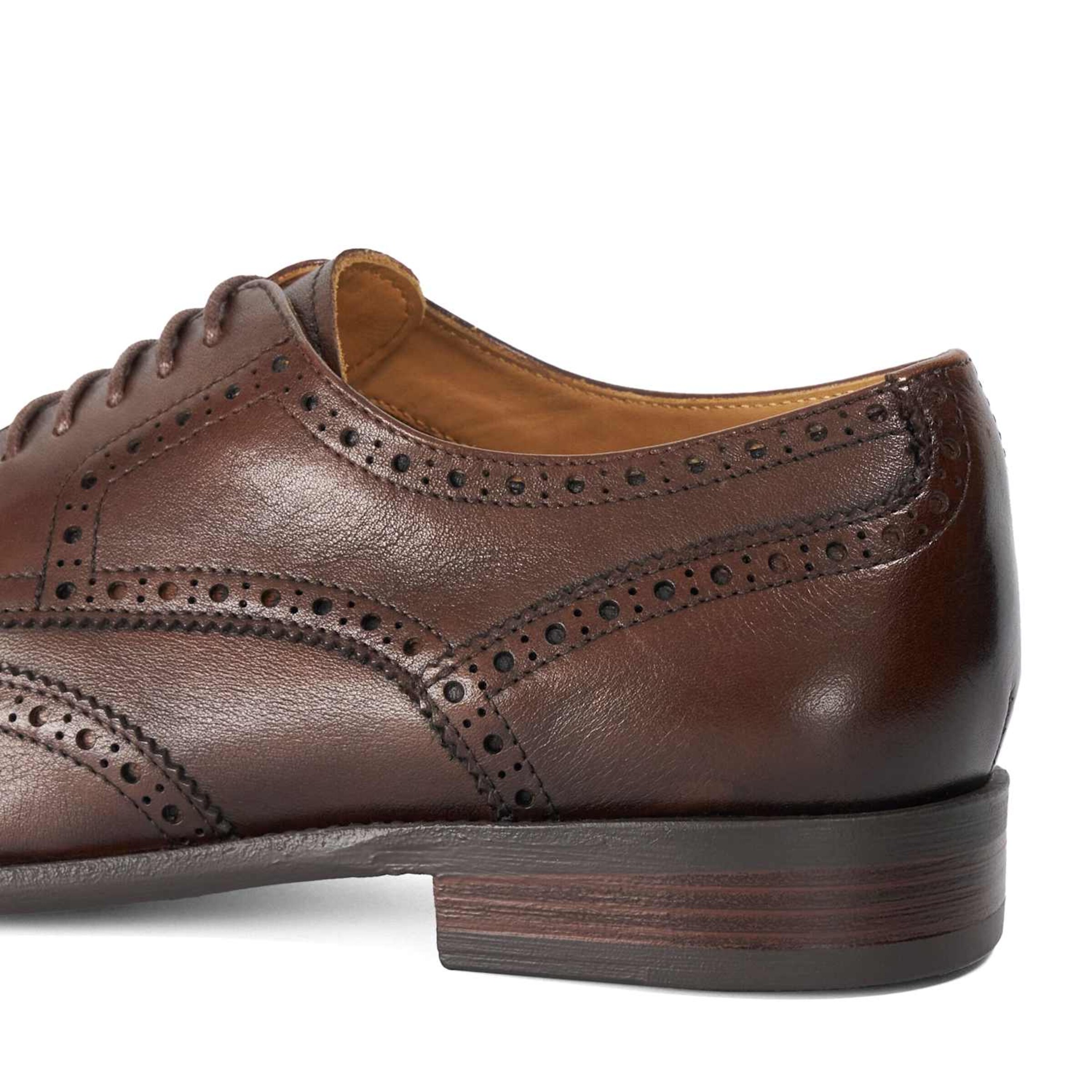 Dune LONDON Schnürschuh 'Sunni' in Braun