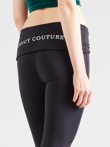 Evazați Pantaloni sport de la Juicy Couture Sport pe negru