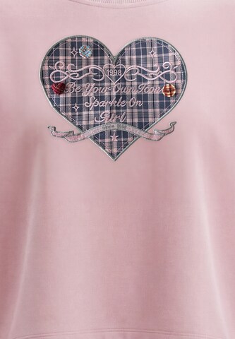 MYMO - Sweatshirt em rosa