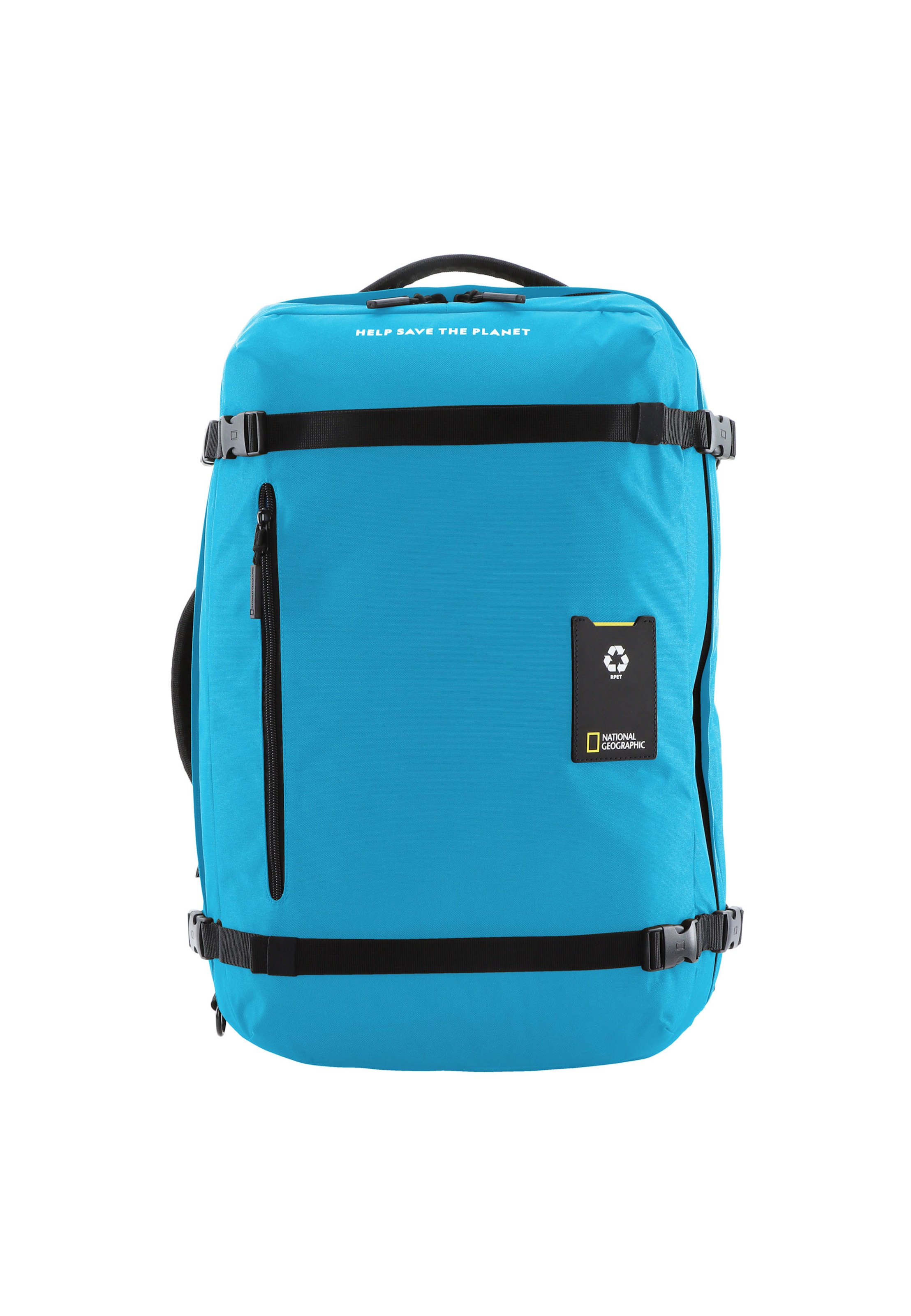 National Geographic Rucksack 'OCEAN' in Blau: Vorderseite
