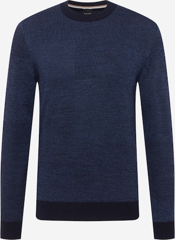BOSS Black Sweater 'Leugenio' in Blue: front