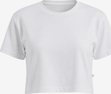 GORG Shirt 'Cropped aus 100% Bio-Baumwolle' in White: front