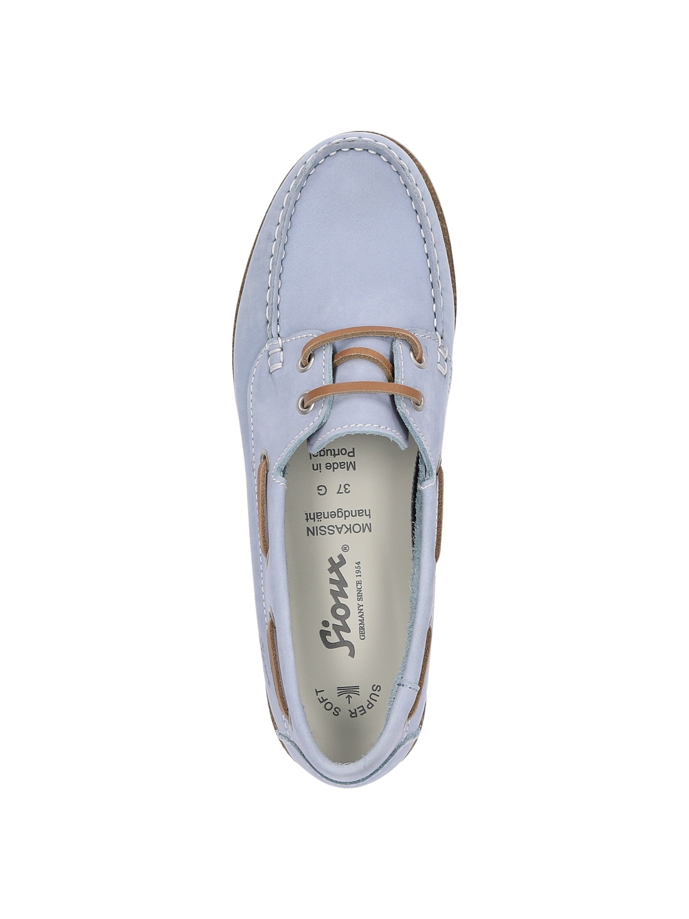 Mocassin 'Nakimba-700' SIOUX en bleu