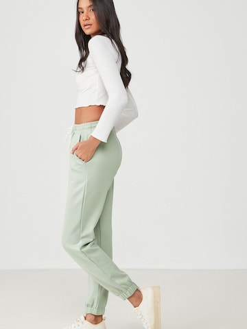 C&City Tapered Broek in Groen