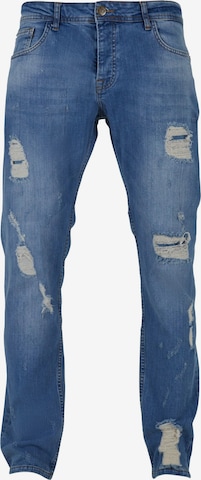Slimfit Jeans di DEF in blu: frontale