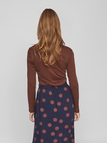 VILA Shirt in Brown