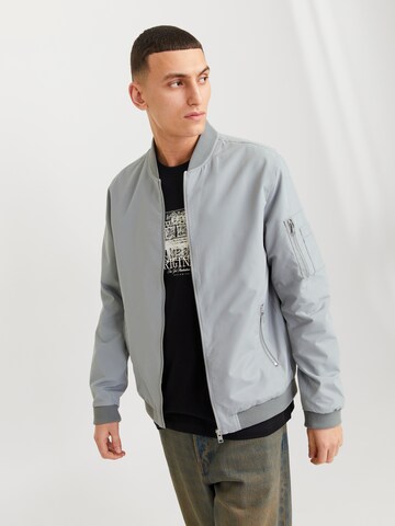 JACK & JONES Regular fit Tussenjas 'JJERUSH' in Grijs
