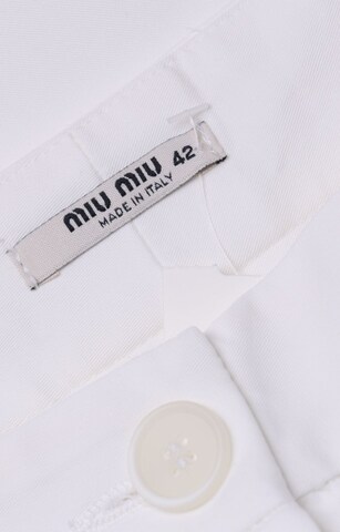 Miu Miu Pants in M-L in White