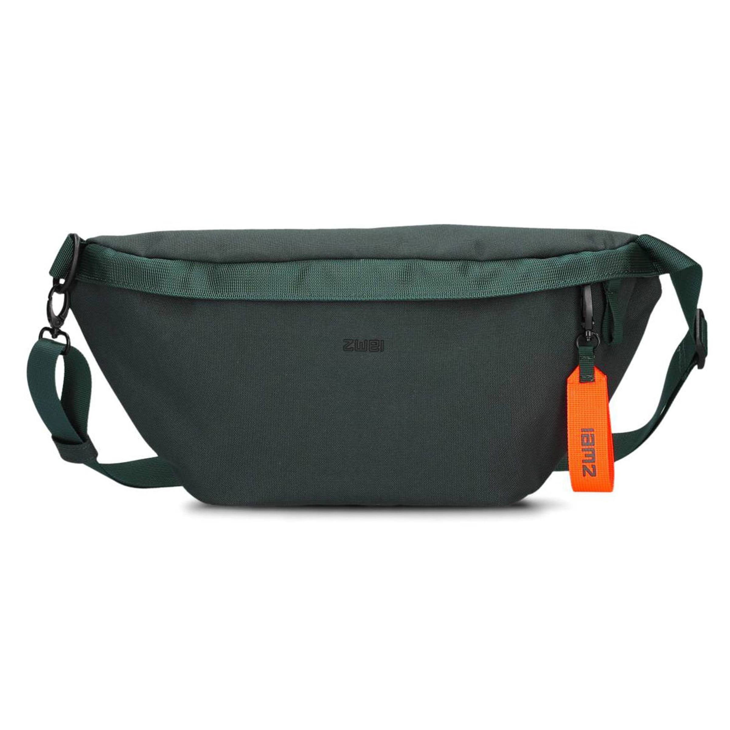 ZWEI Sacs banane en vert foncé / orange, Vue avec produit